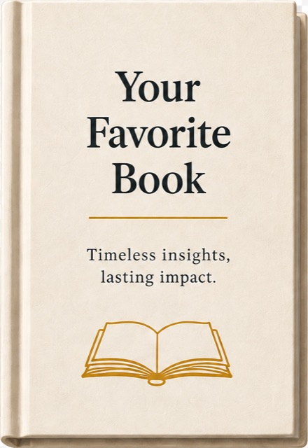 A favorite hardcover book